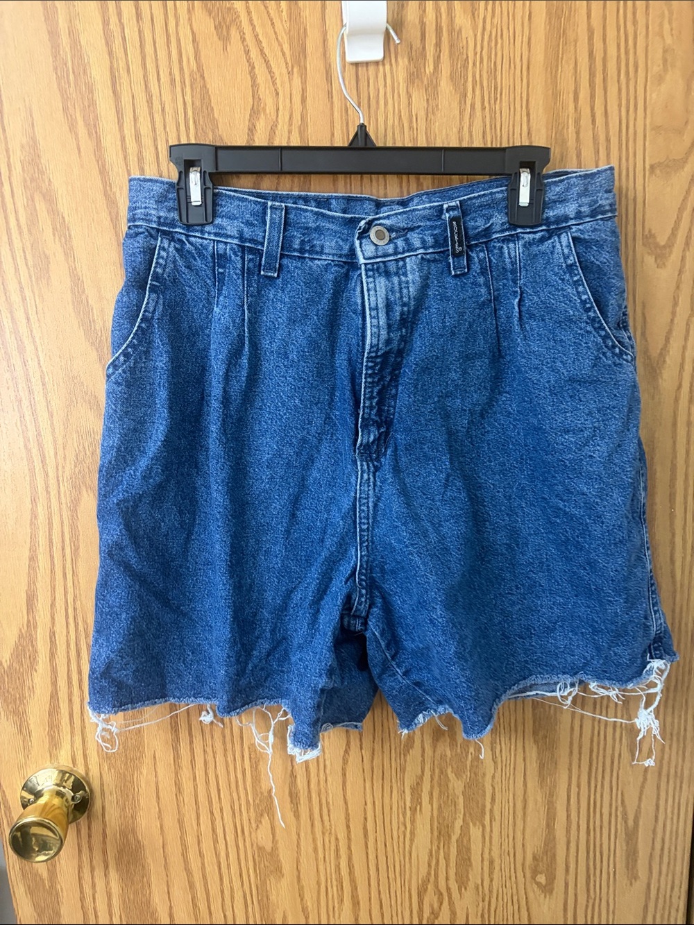 Vintage Rockies cutoff High-Waist Blue Denim Shorts